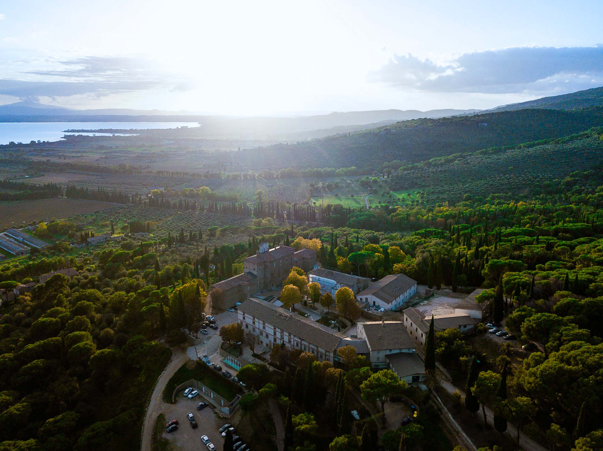 Our headquarters, situated on the estate of “il Pischiello”, is fully immersed in the Umbrian