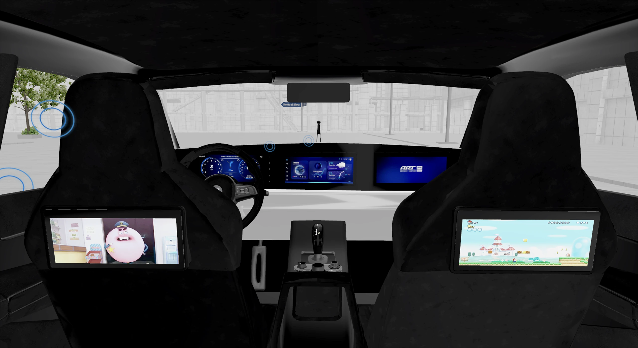 All in one e-cockpit solution